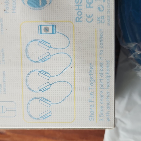 Awatrue Wired Headphones ☆ Model AT2 ☆ Kids Headphones ☆ New in Box ☆ - Picture 6 of 16